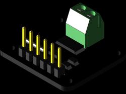 25 pins femal conector with screw terminal l shape 3D Models | Page 1