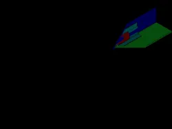 invisible long hinge with three rods