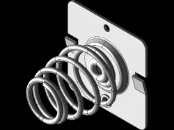 keystone-PN5241_C Cell Button Battery contact_Negative