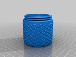 Knurled Container