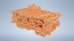 Laser Cut Wooden Basket