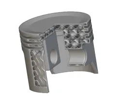 lattice inbuild piston model
