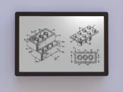 LEGO Brick Patent Art