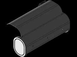 Letter Box 3d CAd model