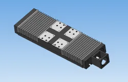 Linear drive with protective cover