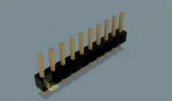 Low Profile Pin Header 2mm 10 Pos