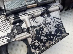 M4 airsoft skin vector