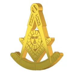 Masonic Past Master's Jewel