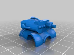 ModiBot Back Armor and attached Jetpack