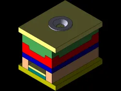 Mold design for plastic part