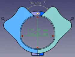 Neck-Finger-Cuff customizable TPH version