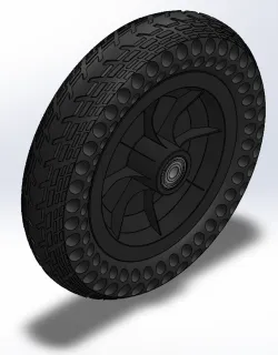 Nedong 200x50 Solid Honeycomb Wheel