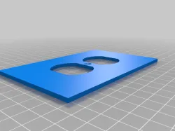 North American Outlet Wall Plate 