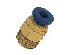 PC4-M10 pneumatic coupling