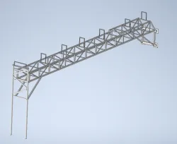 pipe support bridge