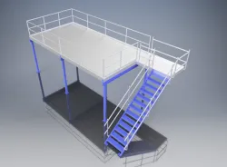 Platform with Ladder