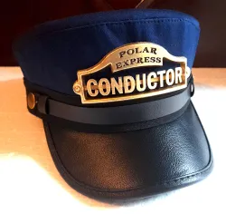 Polar Express Conductor Cap Badge
