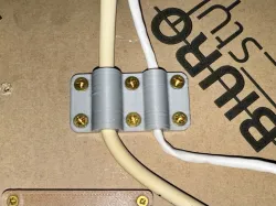 Power + Ethernet Cable Holder