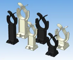 PVC pipe holder