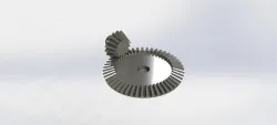 Rack and pinion mechanism with animation