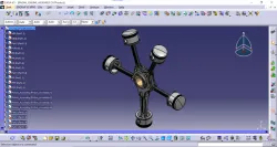 Radial Engine Assembly