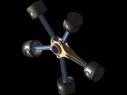 Radial Engine Assembly