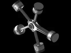 Radial Engine Assembly