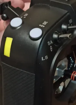 radiomaster tx16 plugs for sliders and top switches holes