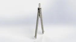 Richter Kopernikus VII Divider Compass with pivot joint