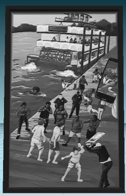 Riverboat Lithophane Funny