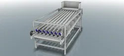 Roller grader machine