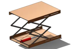 scissor lift mechanism