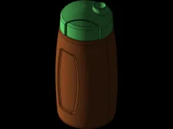 Shaker Bottle (Surface design)