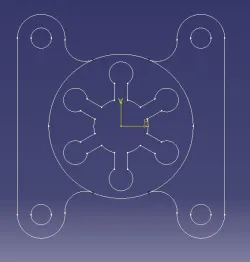 Sketcher Sample(3) in CATIA