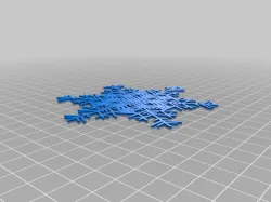 Slawman snowflake 666666