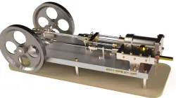 SMALL HORIZONTAL STEAM ENGINE