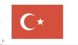 SOLIDWORK-HAIR MODEL (TURKISH FLAG)