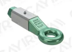 Square towing eye with bedding 124205