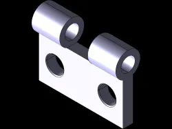 SS-Matt Single Spring  Door Hinge