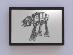 Star Wars AT-AT Patent Art