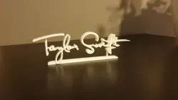 Taylor Swift signature logo - decoration