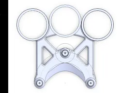 Triple gauge mount for Mini R60/R61, etc