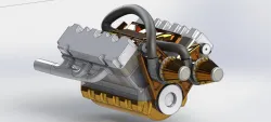 V6 ENGINE ASSEMBLY