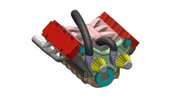 V6 engine