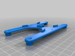 Wall Mount for RPI5 Canakit Turbine Case v5