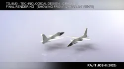 X-29 Paper Plane