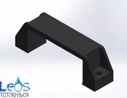 3126538 - Fastenal - 72142 42mm OAH x 115mm OAL Polyamide Bridge Style Pull Handle
