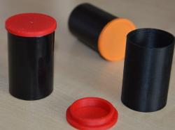 ▷ 35 mm film canister 3d models 【 STLFinder 】