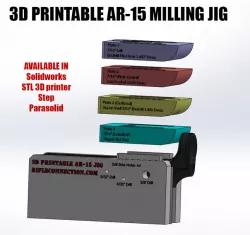 3D Printable AR-15 Milling Jig