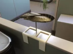 48mm cubicle wall mount for... spaceships?